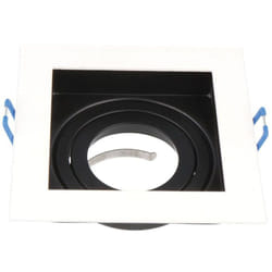 Led Line - Spot Encastrable oltibo Aluminium Carré Noir/Blanc orientable ledline - 241307