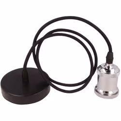 Suspension E27 220V aluminium Chrome LEDLINE LEDLine: La gammes de produits LEDLine allient esthétique, économie d’énergie et ...