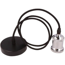 Led Line - Suspension E27 220V aluminium Chrome ledline - 249846