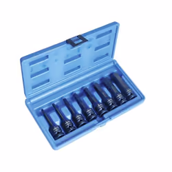 Jeu de clés à six pans creux of (8 pièces) Pour vis à six pans creux dans les largeurs de key de 5 à 19 mm, chacune avec entr ...