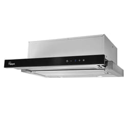 Akpo WK7LIGHTGLASSTOUCH60CZ hotte Semi-intégrée (semi-encastrée) Noir 220 m³/h