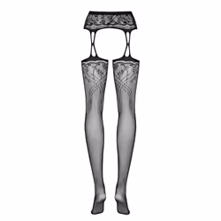 Obsessive S206 S/M/L Collant et chaussette Noir