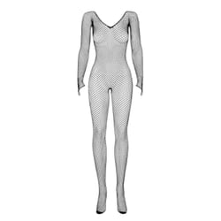 Obsessive N109 S/M ensemble de lingerie et body Noir Elastane, Nylon