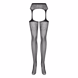 Obsessive S207, Bas, Adulte, Femelle, Noir, Monochromatique, XL/XXL