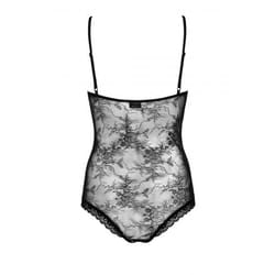 Obsessive Slevika Chemise de nuit Noir Elastane, Polyamide