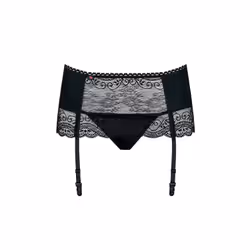 Obsessive Miamor, Noir, Femelle, L/XL, Adulte, Elastane, Polyamide, polyamide, 85, elastane, 15
