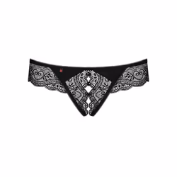 Obsessive Miamor, Résumés, Thong, Femelle, Noir, L/XL, Monochromatique