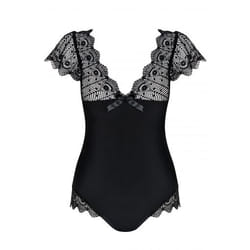 Obsessive Moketta Body Noir Elastane, Polyamide