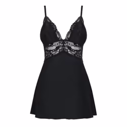 Obsessive 810-BAB-1 L/XL, Adulte, Femelle, Robe débardeur, Noir, L/XL, Longueur du short