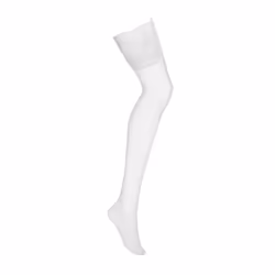 Obsessive 810-STO-2 L/XL, Bas, Adulte, Femelle, Transparent, Blanc, Monochromatique, L/XL