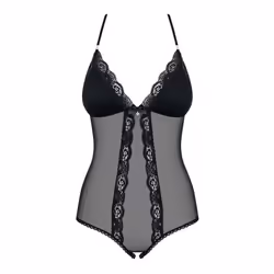 Obsessive 841-TED-1 S/M, Body, Noir, Polyamide, L/XL, Monochromatique
