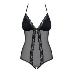 Obsessive 841-TED-1 S/M ensemble de lingerie et body Noir Polyamide