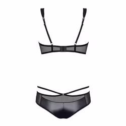 Obsessive 823-TED-1 L/XL ensemble de lingerie et body Noir Polyamide