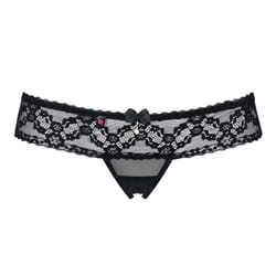 Obsessive 837-THC-1 S/M Sous-vêtement String Noir