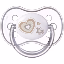 Faites confiance aux techniques traditionnelles pour apaiser votre bébé. La tétine Canpol babies Newborn Baby B 6-18m procure ...