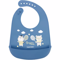 Les vêtements des enfants sortent rarement indemnes d’un bon repas. Le bavoir pour enfants Canpol babies Bonjour Paris Bibs p ...