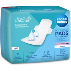 Canpol babies Postpartum Pads With Wings 10 pcs