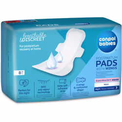 La période post-partum est délicate, et il convient donc de veiller au confort de toutes les mamans. Les serviettes hygiéniqu ...
