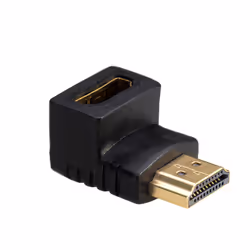 Akyga AK-AD-01, HDMI Type A (Standard), HDMI Type A (Standard), Mâle, Femelle, Or, 3840 x 2160 pixels