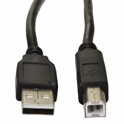Akyga AK-USB-04 câble USB 1,8 m USB 2.0 USB A USB B Noir