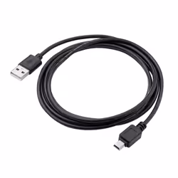 Akyga AK-USB-03, 1,8 m, USB A, Mini-USB B, USB 2.0, Noir