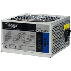 Akyga AK-B1-420 unité d'alimentation d'énergie 420 W 20+4 pin ATX ATX Gris