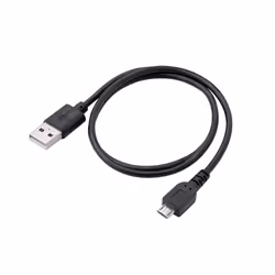 Akyga AK-USB-05, 0,6 m, USB A, Micro-USB B, USB 2.0, Noir