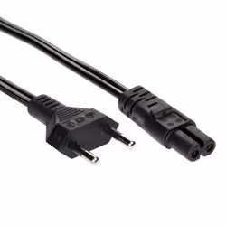 Akyga AK-RD-01A, 1,5 m, CEE7/16, IEC C7, 250 V, 2.5 A