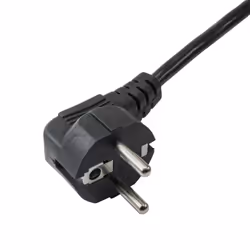 Akyga Power Cord AK-NB-01A for notebooks IEC C5 250V/50Hz 1,5m, 1,5 m, CEE7/7, Coupleur C5