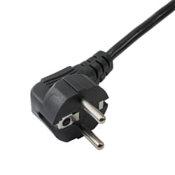 Akyga Power Cord AK-NB-01A for notebooks IEC C5 250V/50Hz 1,5m Noir CEE7/7 Coupleur C5