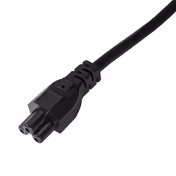 Akyga Power Cord AK-NB-01A for notebooks IEC C5 250V/50Hz 1,5m Noir CEE7/7 Coupleur C5