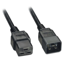 Akyga AK-UP-03 câble électrique Noir 1,8 m Coupleur C20 Coupleur C19