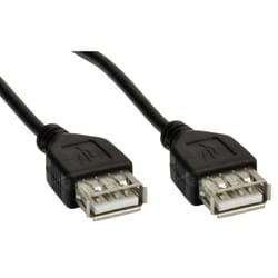 Akyga AK-USB-06 câble USB 1,8 m USB 2.0 USB A Noir