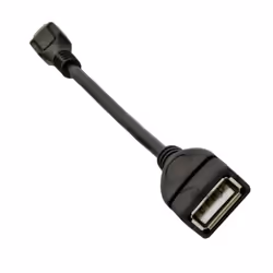 Akyga AK-AD-09 câble USB 0,15 m USB 2.0 USB A Micro-USB B Noir