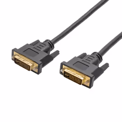 Akyga AK-AV-02 câble DVI 1,8 m DVI-I Noir