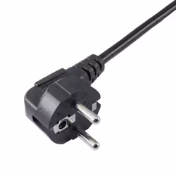 Akyga AK-PC-05 Noir 5 m CEE7/7 IEC C13