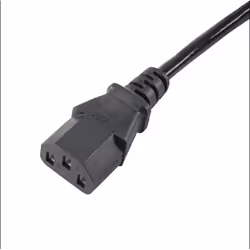 Akyga AK-PC-05 Noir 5 m CEE7/7 IEC C13