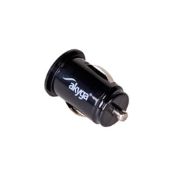 Akyga AK-CH-02 chargeur d'appareils mobiles Universel Noir Allume-cigare Auto