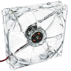 Akyga AW-12A-BR système de refroidissement d’ordinateur Boitier PC Ventilateur 12 cm Transparent 1 pièce(s)