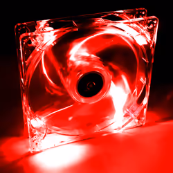 Akyga AW-12A-BR système de refroidissement d’ordinateur Boitier PC Ventilateur 12 cm Transparent 1 pièce(s)
