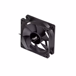 Akyga AW-8A-BK, Ventilateur, 8 cm, 2000 tr/min, 25 dB, 37 m³/h, Noir