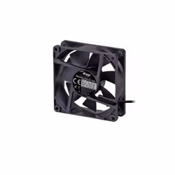 Akyga AW-8A-BK système de refroidissement d’ordinateur Boitier PC Ventilateur 8 cm Noir 1 pièce(s)
