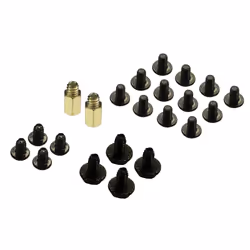 Akyga AK-CA-03, Universel, Vis et écrous, Métal, Plastique, Or, Acier inoxydable, 55 mm, 18 mm