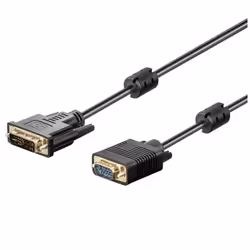 Akyga AK-AV-03, 1,8 m, DVI-I, DVI-I, Mâle, Mâle, Noir