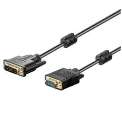 Akyga AK-AV-03 câble DVI 1,8 m DVI-I Noir