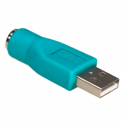 Akyga AK-AD-14, USB 2.0, PS/2, Turquoise