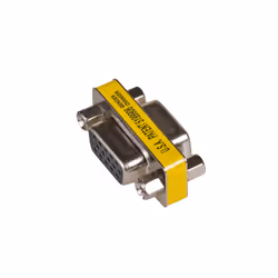 Akyga AK-AD-19 changeur de genre de câble D-SUB Argent, Jaune