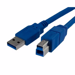 Akyga AK-USB-09 câble USB 1,8 m USB 3.2 Gen 1 (3.1 Gen 1) USB B USB A Bleu