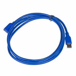 Akyga AK-USB-10, 1,8 m, USB A, USB A, USB 3.2 Gen 1 (3.1 Gen 1), Bleu