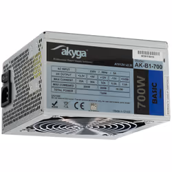 Akyga AK-B1-700, 700 W, 220 - 230 V, 50 Hz, Passif, 300 W, 384 W
